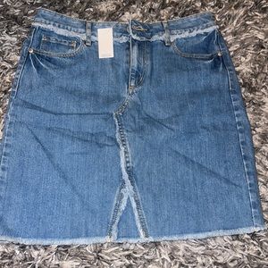 Brand new jean skirt